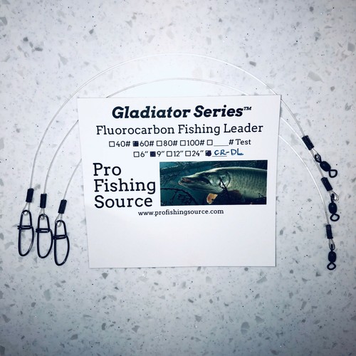 80 lb fluorocarbon - 60,