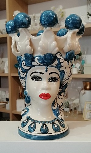 Testa moro ceramica di - testa,