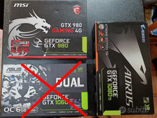 Scatole schede video GTX