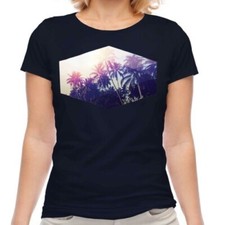 Estate Palme Stampa Donna