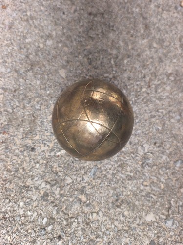 Ancienne boule pétanque - ancienne, de