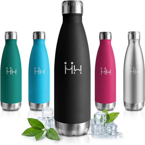 Borraccia acciaio inox 500ml - borraccia,