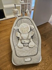 Sdraietta E Dondolo Per Bambini Ingenuity, Cuddle Lamb con suoni e vibrazione