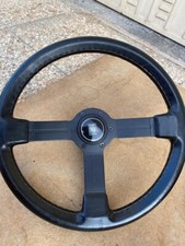 Volante Nardi Nero in Pelle con mozzo Lancia Delta