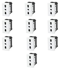 PRESA BTICINO MATIX COMPATIBILE SPINA BIPASSO 16A 250V 10 PRESE