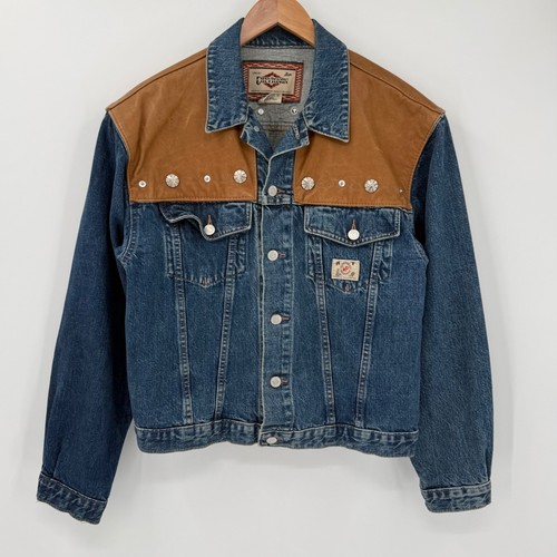 Giacca denim vintage chevignon - giacca,