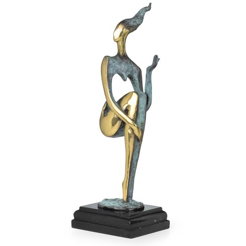 Statua bronzo moritz nudo - bronzo,