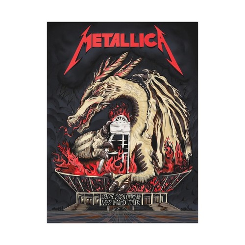 Poster metallica chorzow 2026 - poster,