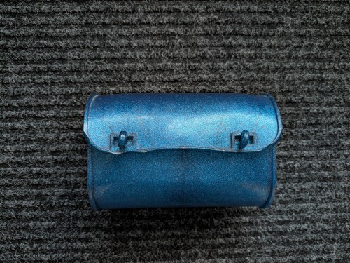 Borsa gadget glitter blu - borsa,