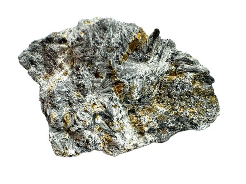 Ludgwigite pirite - ludgwigite, +
