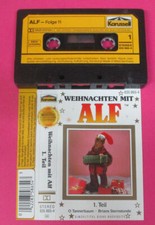 MC WEIHNACHTEN MIT ALF 1. teil germany KARUSSELL 835 865-4 no cd lp dvd vhs