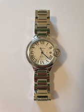 Orologio donna luxury colore argento con lunetta bianca cinturino in acciaio