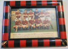 cartolina SQUADRA DEL MILAN 1963 AUTOGRAFATA dai GIOCATORI  sulla foto anno 1963