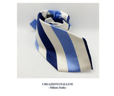 Cravatta in Seta SETTE PIEGHE realizzata a mano Made in Italy