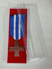 CROCE AL MERITO DI GUERRA MEDAGLIA COMPLETA DI NASTRO E SCATOLA CUSTODIA REGALO