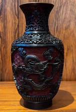 Antico vaso di cinabro