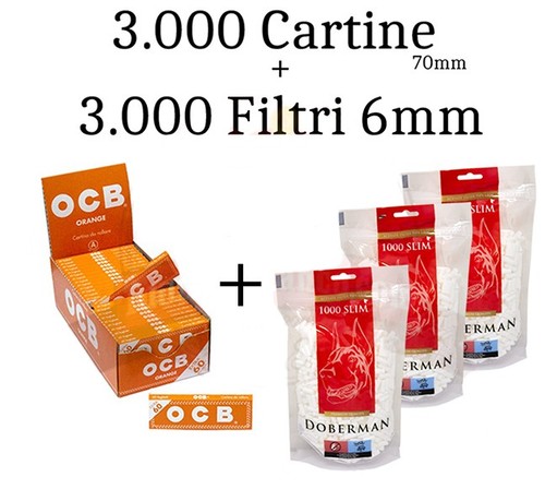 000 cartine arancione - 3.000, orange
