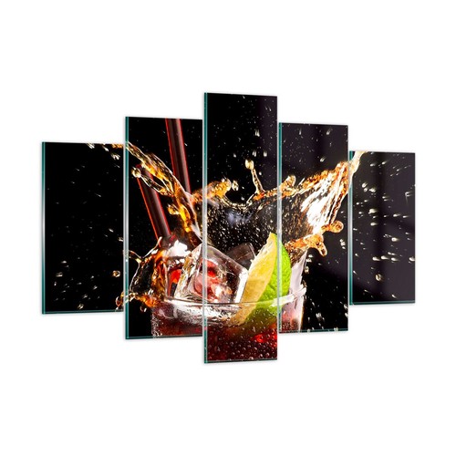 Quadro vetro 150x100cm bere - quadro,