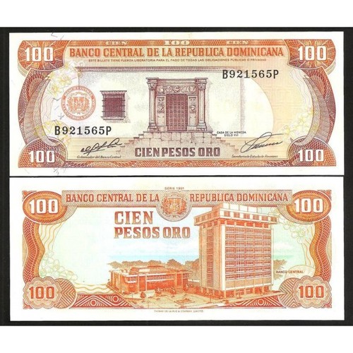 Dominican republic 100 pesos - 100,