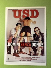 MINI LOCANDINA CIAK FILM COLLEZIONE UOMINI SENZA DONNE 