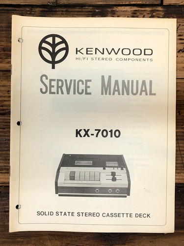 Kenwood 7010 cassetta - kenwood, kx-7010