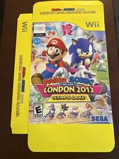 mario sonic at the london 2012 giochi olimpici wii gamestop promo box