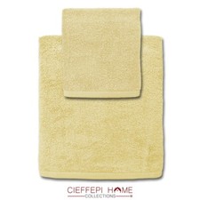 SOLO MIO NEW BASIC Set 2 Asciugamani (Viso + Ospite) PERSONALIZZABILI Cieffepi H