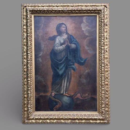 Immacolata olio su - olio,