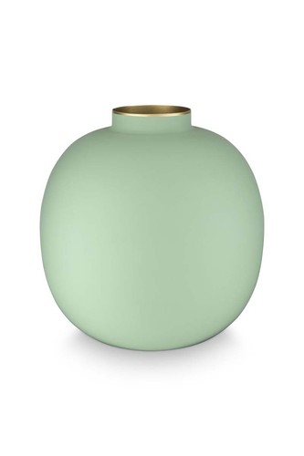 Vaso arredo metallo - vaso, in
