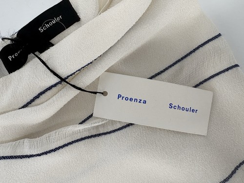 Gonna crepe gessato proenza - in,