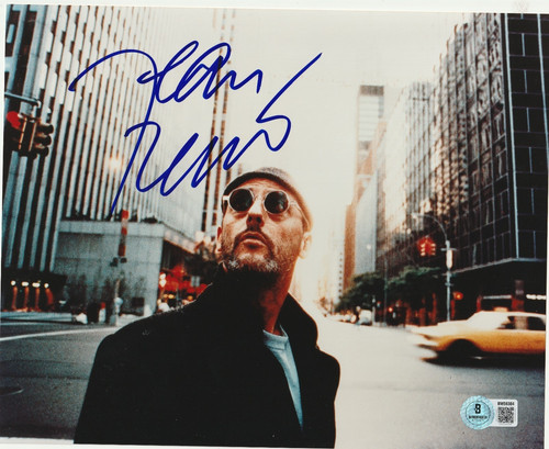 Jean reno firmato 8x10 - 8x10, la
