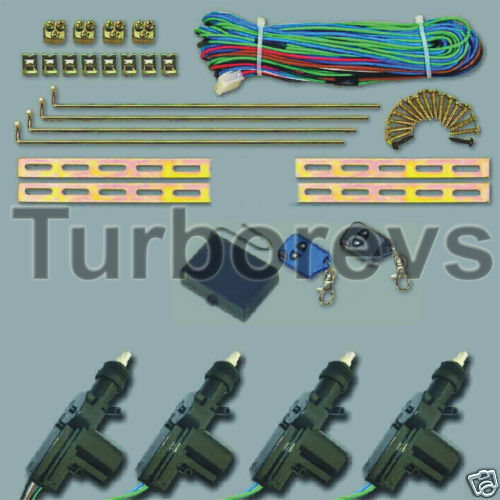 Kit chiusura centralizzata - kit, 4d