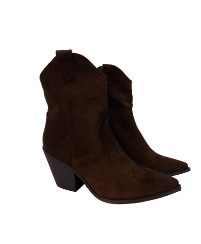 Stivaletti western marroni
