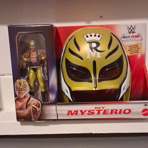 Mattel wwe main event rey - mattel,