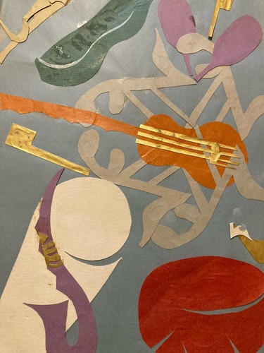 Bella collage 1950 - collage, musica