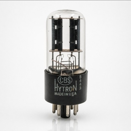 Cbs hytron 6sn7gt piastre nere - cbs, 6sn7gt/piastre