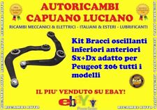 Bracci sospensione Peugeot 206 tutti i modelli