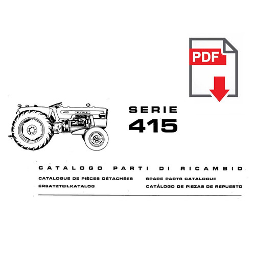 Fiat 415 catalogo ricambi - fiat,