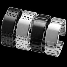 Cinturino Orologio Acciaio Inox Per Panerai Seven Friday Diesel 22-30mm Uomo Metallo