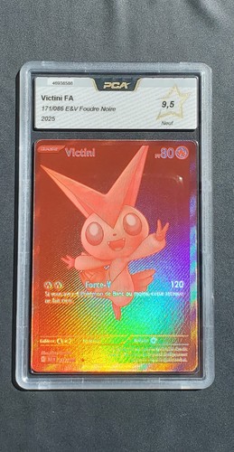 Carte pokémon victini - carte,