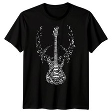 Maglietta chitarra elettrica - maglietta,