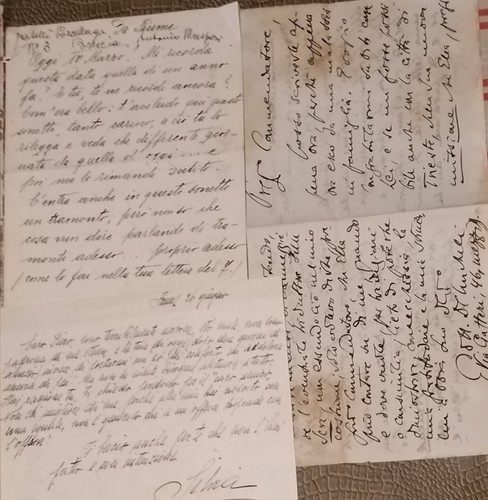Lotto lettere antiche - lotto, da