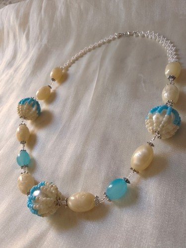 Boho necklace handmade - boho,