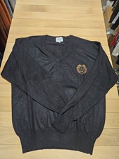 MAGLIONE PULLOVER UOMO 100% PURO CASHMERE VALENTINO L KASMIR CACHEMIRE NERO