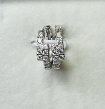 Orecchini a cerchio in argento