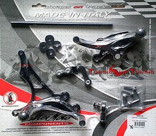 PEDANE VALTERMOTO TIPO 1 PER SUZUKI GSX-R 600  2006-2007-2008-2009-2010  (PES61)