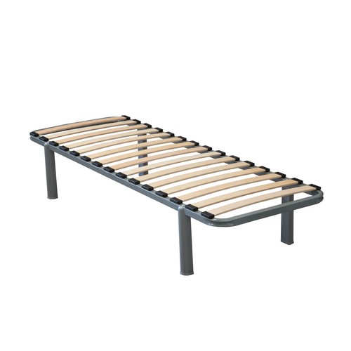Letto singolo roulotte statico