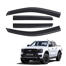 🔥4 Pezzi Deflettori Antivento Antipioggia per Ford Ranger 2023-2025 Wildtrak Raptor DE