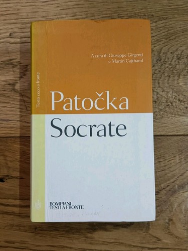 Jan patocka socrate lezioni - patocka,