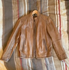 Leather Jacket Massimo Dutti